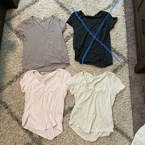 Lululemon v neck love tees size 6